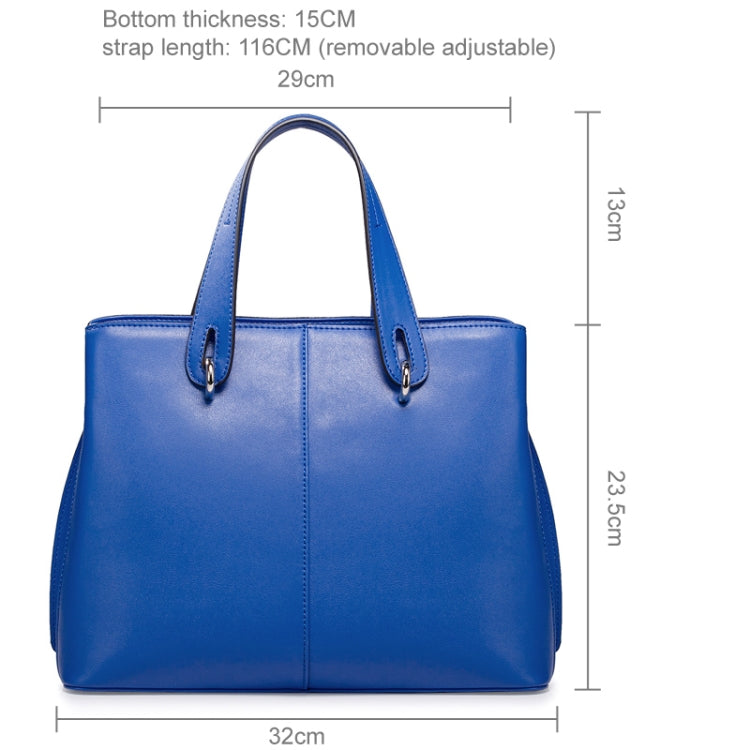 NUCELLE Fresh Watercolors Series Women Handbag (Blue)