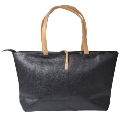 Retro Streets Style Temperament Female PU Leather Bag with Small Wallet(Black)