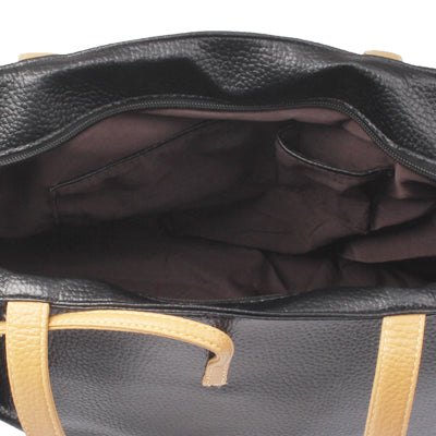 Retro Streets Style Temperament Female PU Leather Bag with Small Wallet(Black)