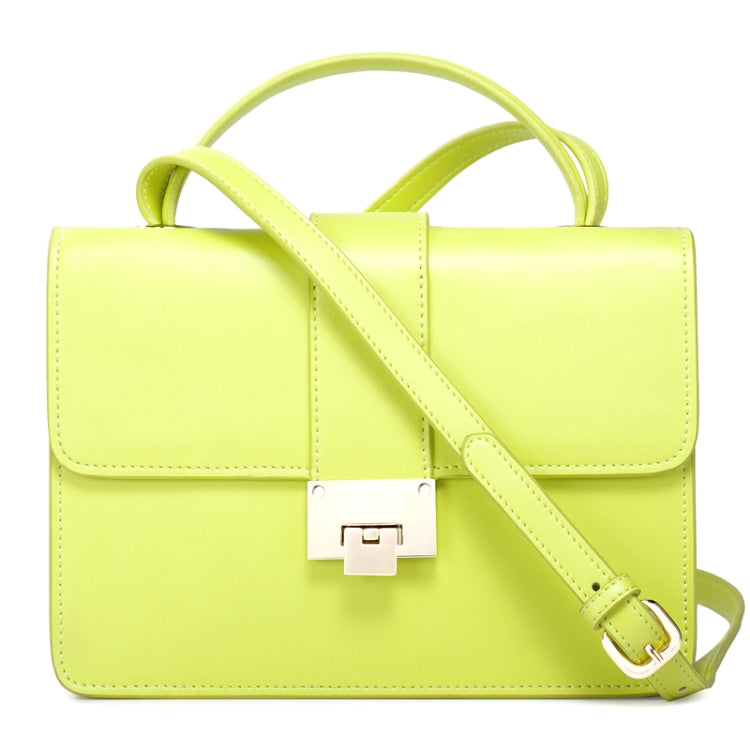 Retro Postman Style PU Leather Handbag / Messenger Bag (Green)