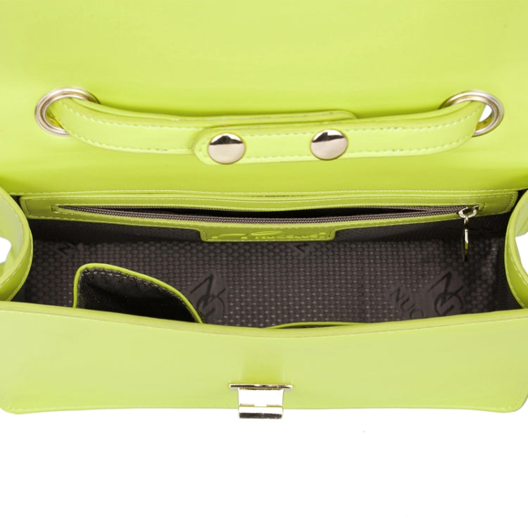 Retro Postman Style PU Leather Handbag / Messenger Bag (Green)