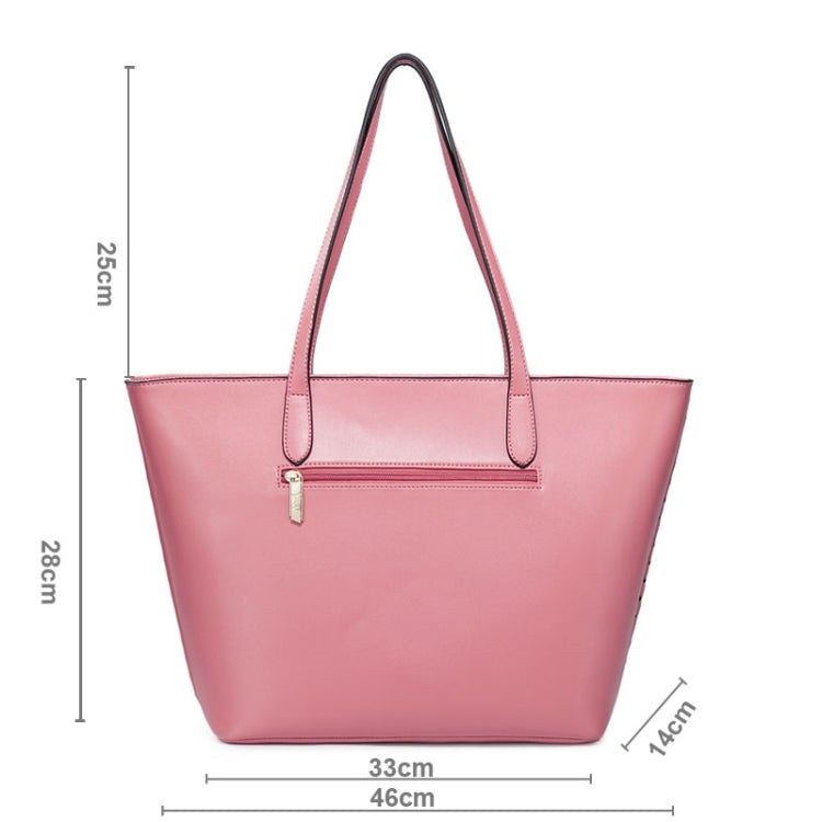 Simple Series Weave Hollow Lady Shoulder Bag