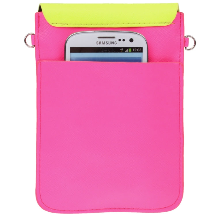 Stylish PU Leather Carry Bag for Samsung S5 / G900 / i9500 / i9300 / i9250 / i8750 / iPhone 5 / HTC One