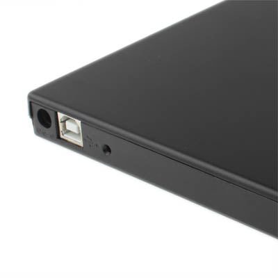 USB 2.0 Universal Notebook External 12.7mm CD/DVD IDE Port Optical Drive Box Kit(Black)