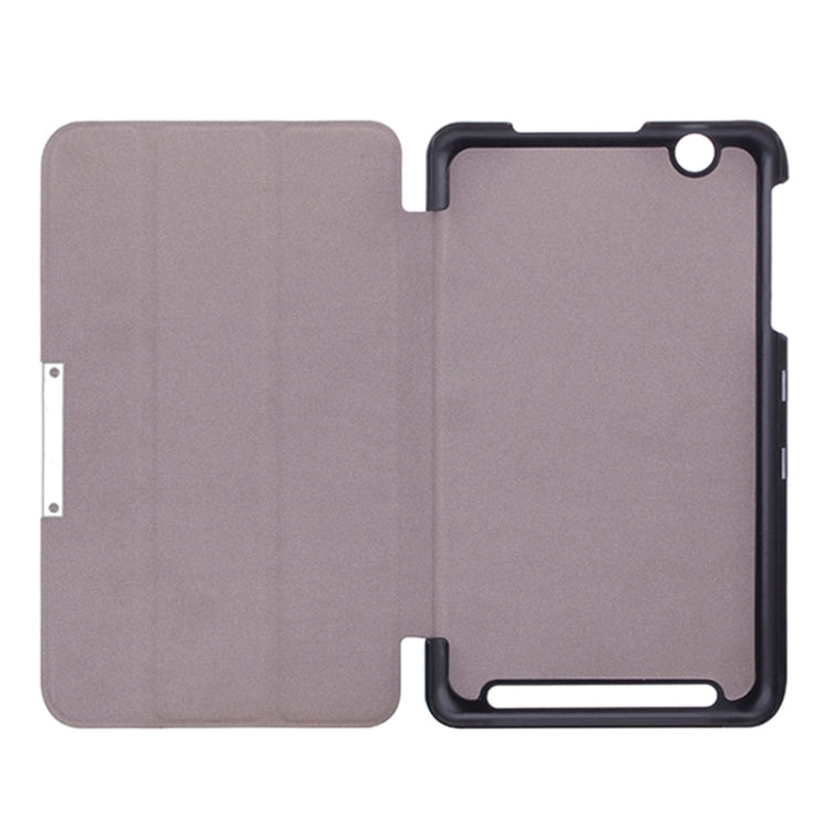 Crazy Horse Texture Leather Case with 3-folding Holder for Acer Iconia One 7 B1-750