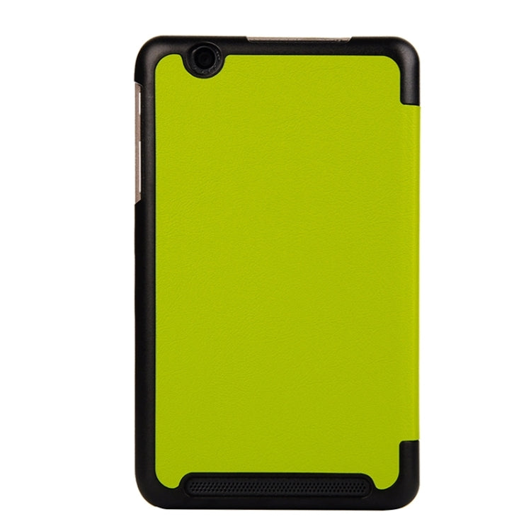 Crazy Horse Texture Leather Case with 3-folding Holder for Acer Iconia One 7 B1-750