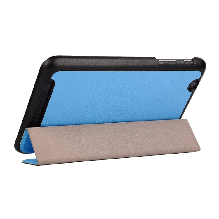 Crazy Horse Texture Leather Case with 3-folding Holder for Acer Iconia One 7 B1-750