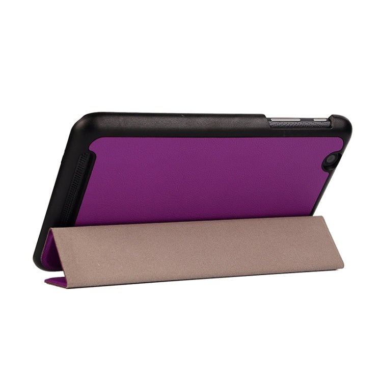 Crazy Horse Texture Leather Case with 3-folding Holder for Acer Iconia One 7 B1-750