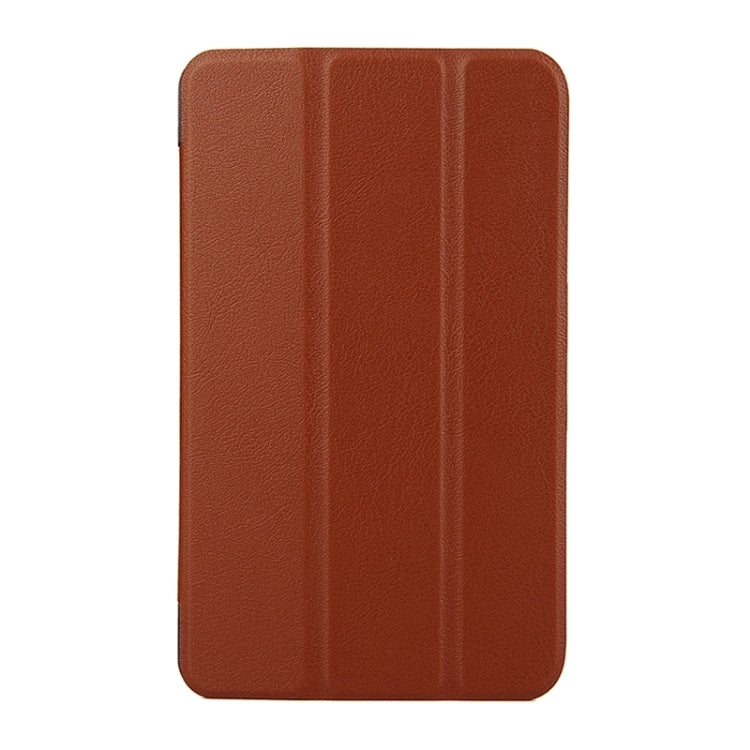 Crazy Horse Texture Leather Case with 3-folding Holder for Acer Iconia One 7 B1-750