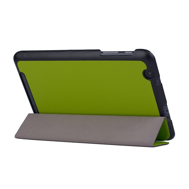 Crazy Horse Texture Leather Case with 3-folding Holder for Acer Iconia One 8 / B1-810