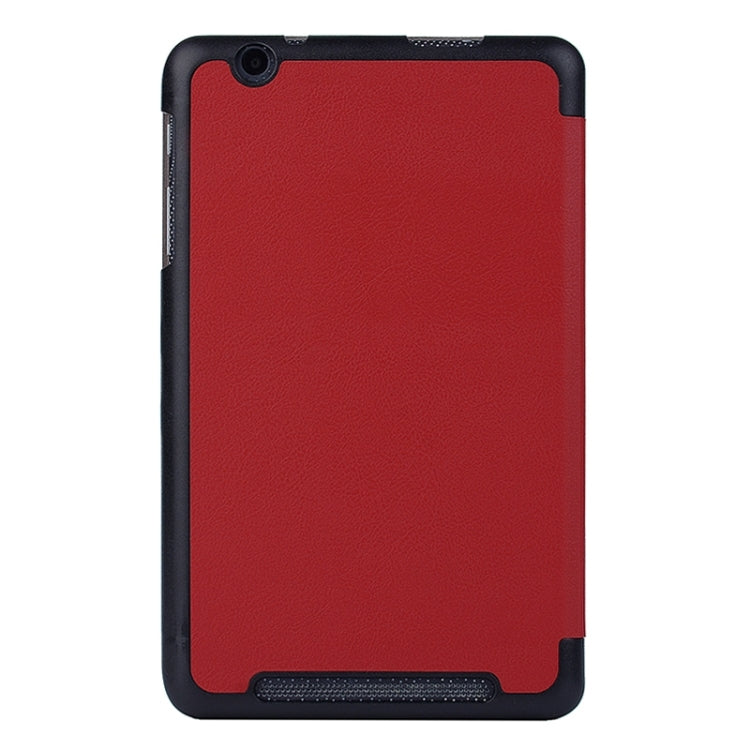 Crazy Horse Texture Leather Case with 3-folding Holder for Acer Iconia One 8 / B1-810