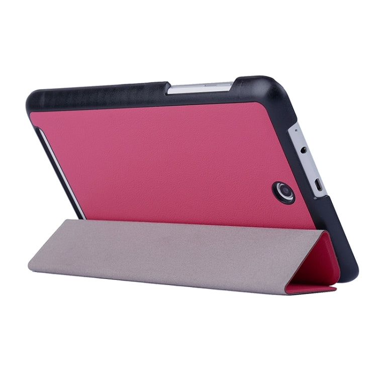 Crazy Horse Texture Leather Case with 3-folding Holder for Acer Inconia Tab 8 / W1-810