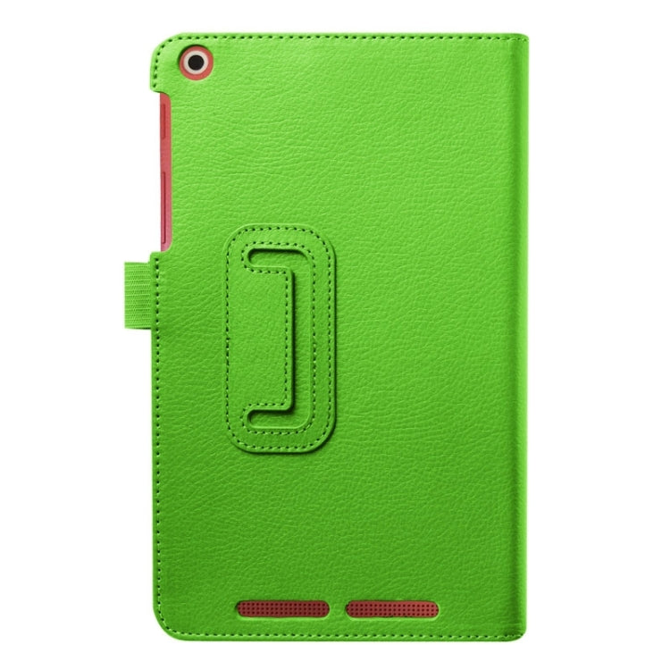 Litchi Texture Horizontal Flip Leather Case with Holder for Acer Iconia One 8 B1-820