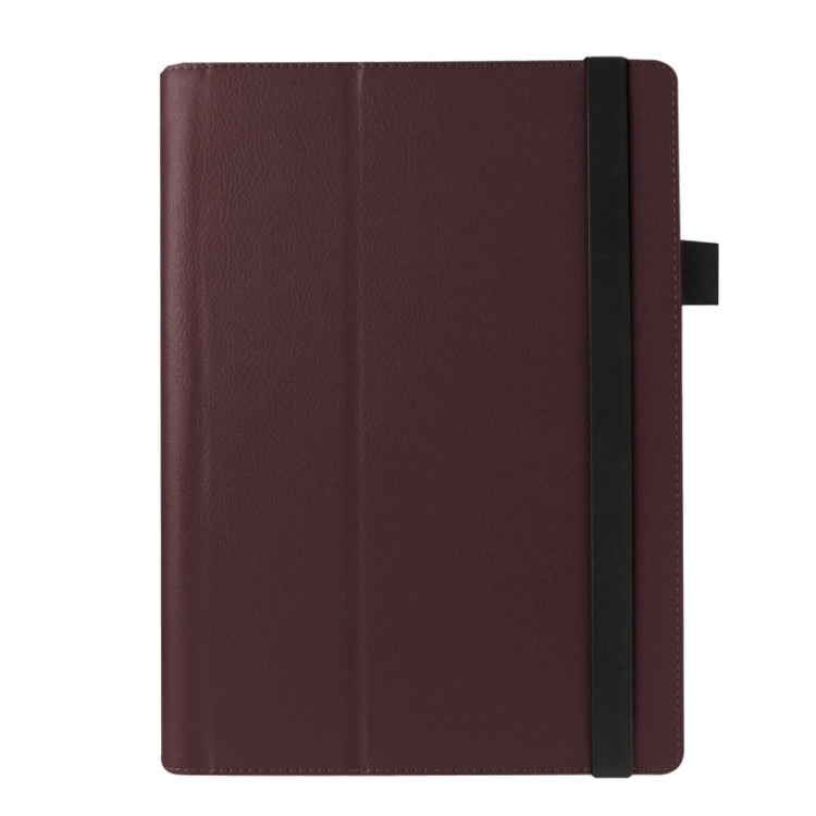 Litchi Texture 2-fold Horizontal Flip Leather Case with Holder for Acer Switch 10E AW3-013
