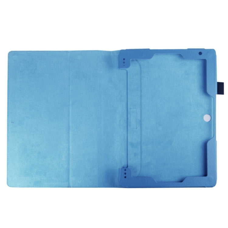 Litchi Texture 2-fold Horizontal Flip Leather Case with Holder for Acer Switch 10E AW3-013