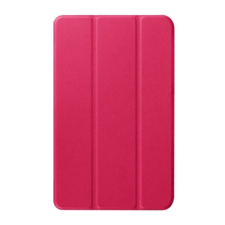 Custer Texture Horizontal Flip Leather Case with 3-folding Holder for Acer Iconia One 8 B1-820