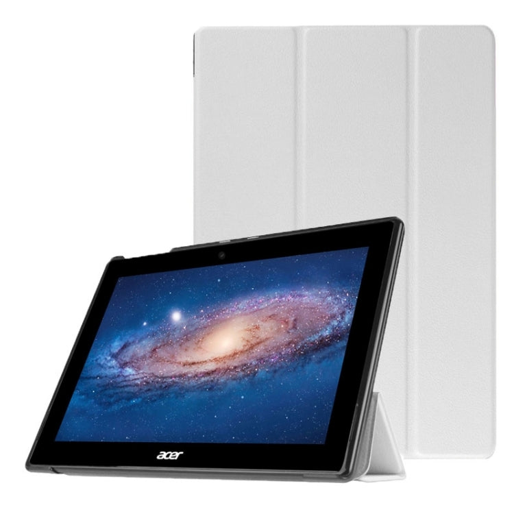 Crazy Horse Texture PC + PU Leather Case with 3 Gears Holder for Acer Iconia Tab 10 A3-A30