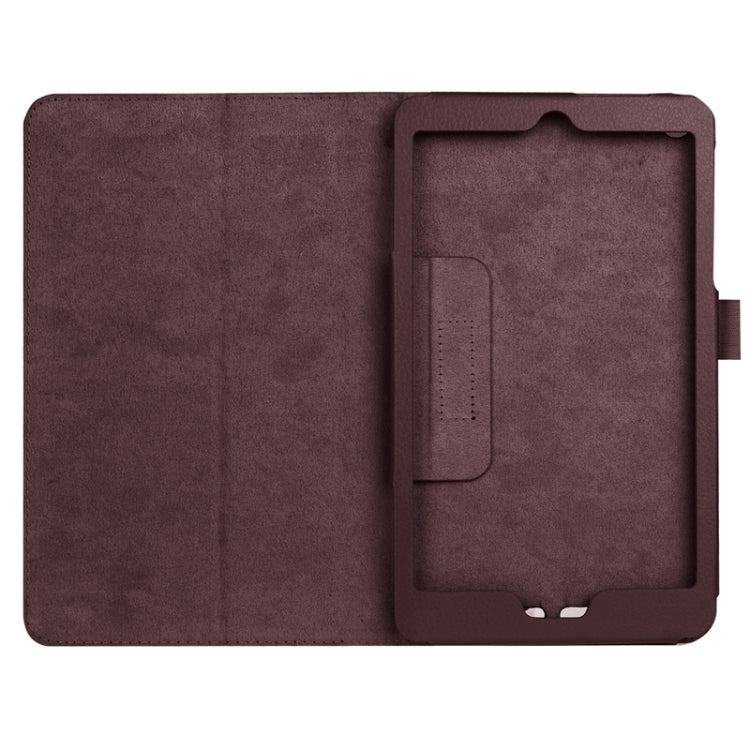 Litchi Texture Horizontal Flip Solid Color Leather Case with Holder for Acer Iconia One 8 / B1-820