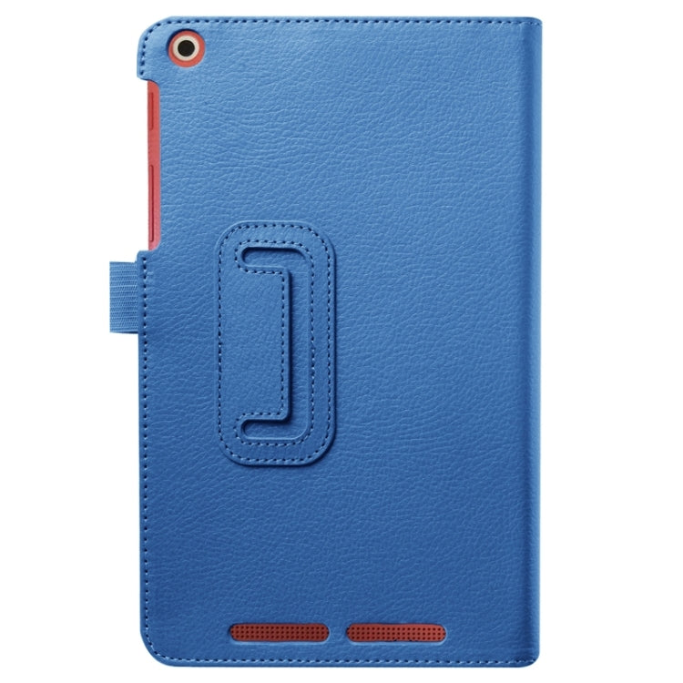 Litchi Texture Horizontal Flip Solid Color Leather Case with Holder for Acer Iconia One 8 / B1-820