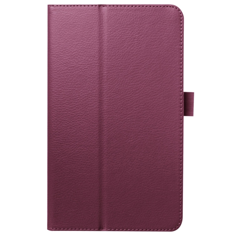 Litchi Texture Horizontal Flip Solid Color Leather Case with Holder for Acer Iconia One 8 / B1-820