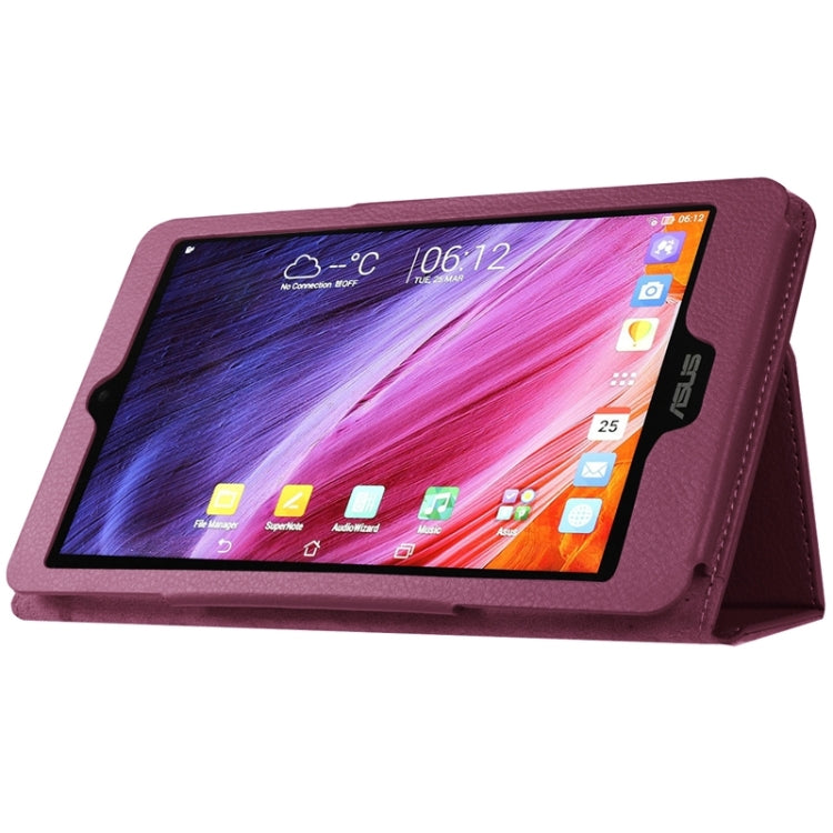 Litchi Texture Horizontal Flip Solid Color Leather Case with Holder for Acer Iconia One 8 / B1-820