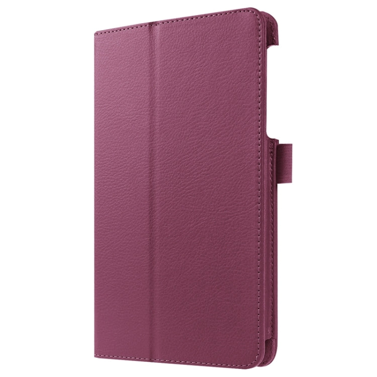 Litchi Texture Horizontal Flip Solid Color Leather Case with Holder for Acer Iconia One 8 / B1-820