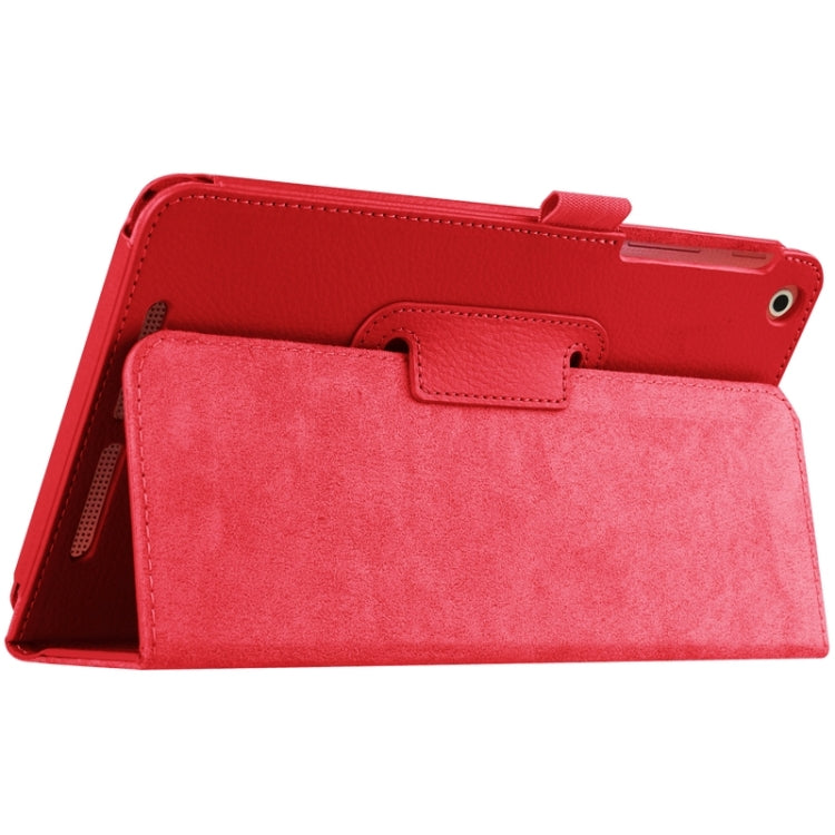 Litchi Texture Horizontal Flip Solid Color Leather Case with Holder for Acer Iconia One 8 / B1-820
