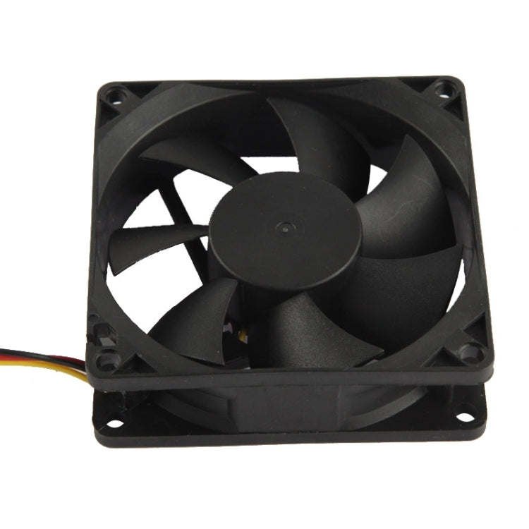 80mm 3-pin Cooling Fan (8025 3-pin)(Black)