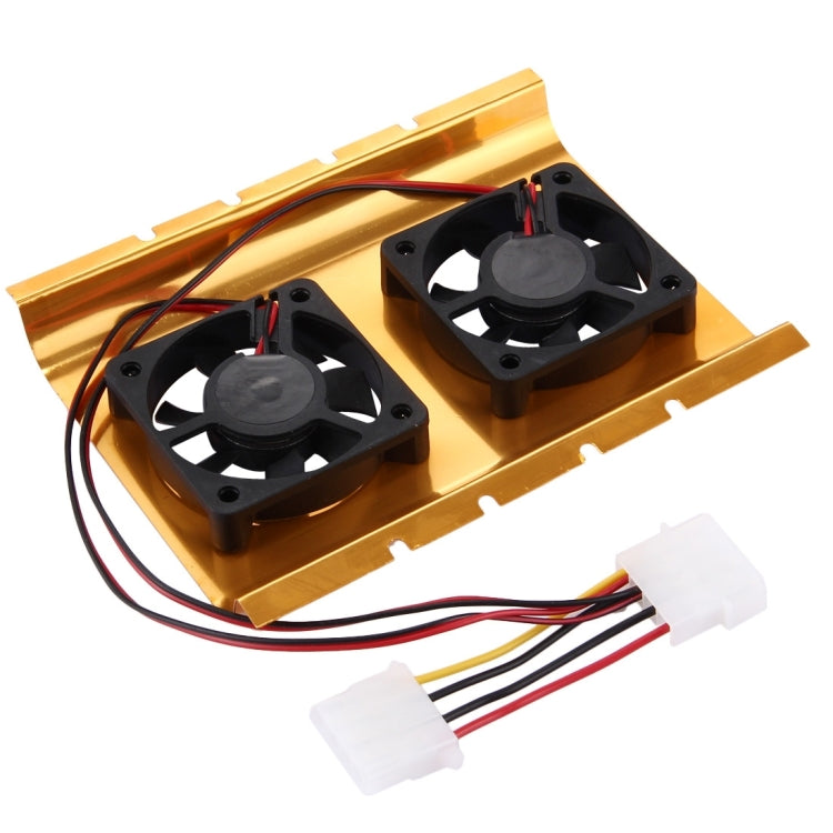 4-pin Hard Drive Disk Cooling Fan, Random Color Delivery