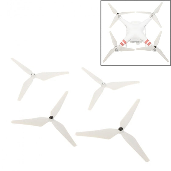 2 Pairs New Upgrade Version High Performance 9450 3-Blade CW/CCW Propeller for DJI Phantom 2 Vision+ & FC40 Quadcopter(White)