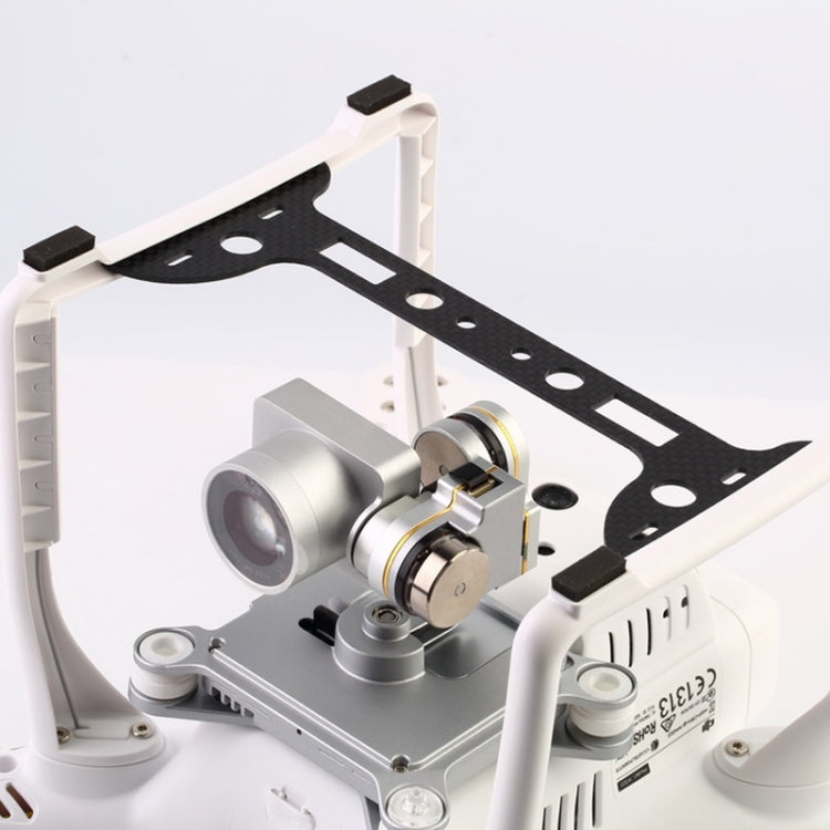 Light Carbon Fiber Camera Gimbal Protector Plate for DJI Phantom 3 Gimbal