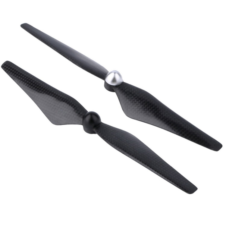 1 Pair 9450 Carbon Fiber Self-tight Propellers CW / CCW for Phantom 3(Black)
