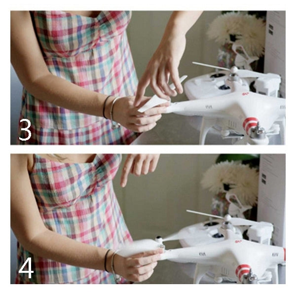 2 Pairs 9 inch 9443 Self-Tightening Propeller Prop for DJI Phantom 2 Vision +