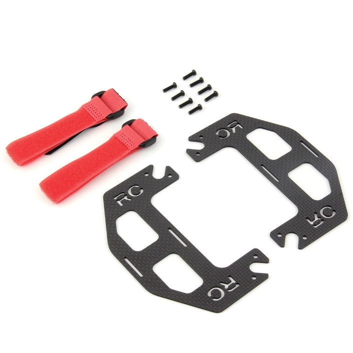 3K Fiber Carbon Plate Battery Carbon Expansion Board Mount Kit for DJI Phantom