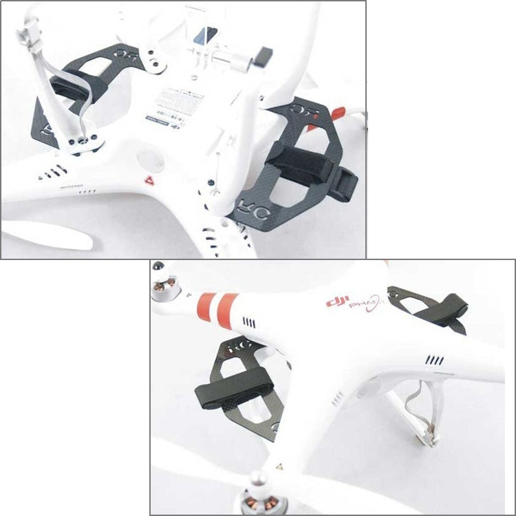 3K Fiber Carbon Plate Battery Carbon Expansion Board Mount Kit for DJI Phantom