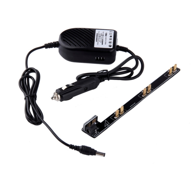 Three Batteries Charging Board + 65W Car Charger Kit for DJI Inspire 1(Black)