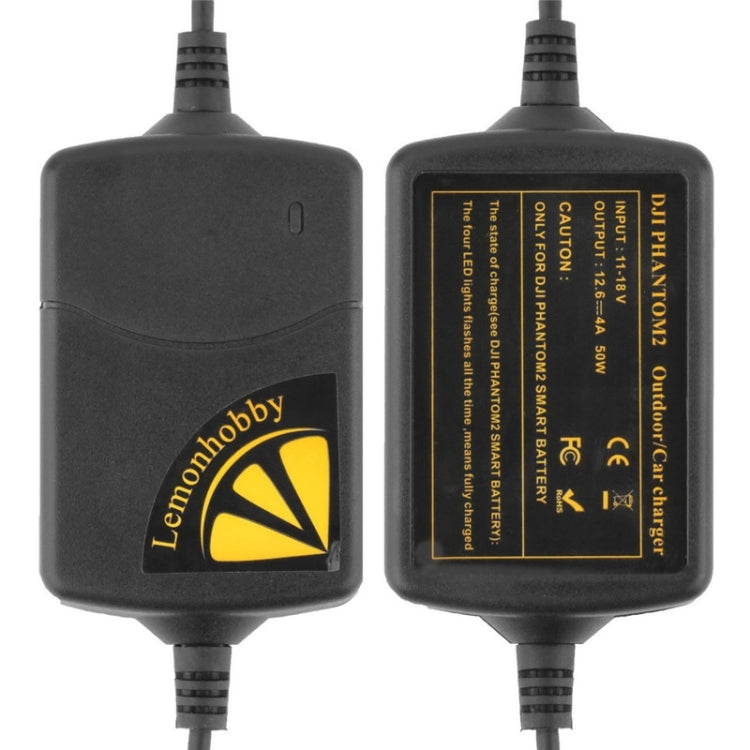 4A 50W High Quality Car Charger for DJI Quadcopter Phantom 2 Vision Battery