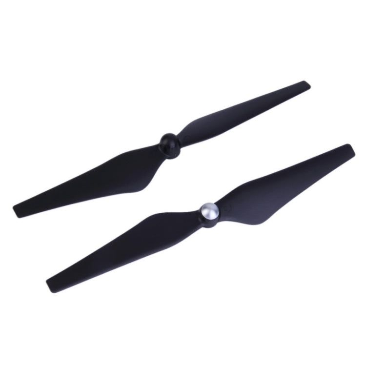 1 Pair 9450 Composite Self-tight Propellers CW / CCW for DJI Phantom Series(Black)