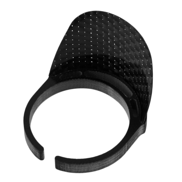 3D Printed Carbon Fiber Camera Lens Sun Shade for DJI Phantom 3(Black)