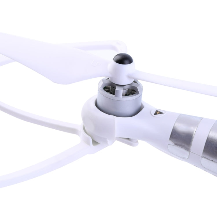 4 PCS Quick Release Snap On Propeller Prop Guard Protector Adapter for DJI Phantom 3(White)