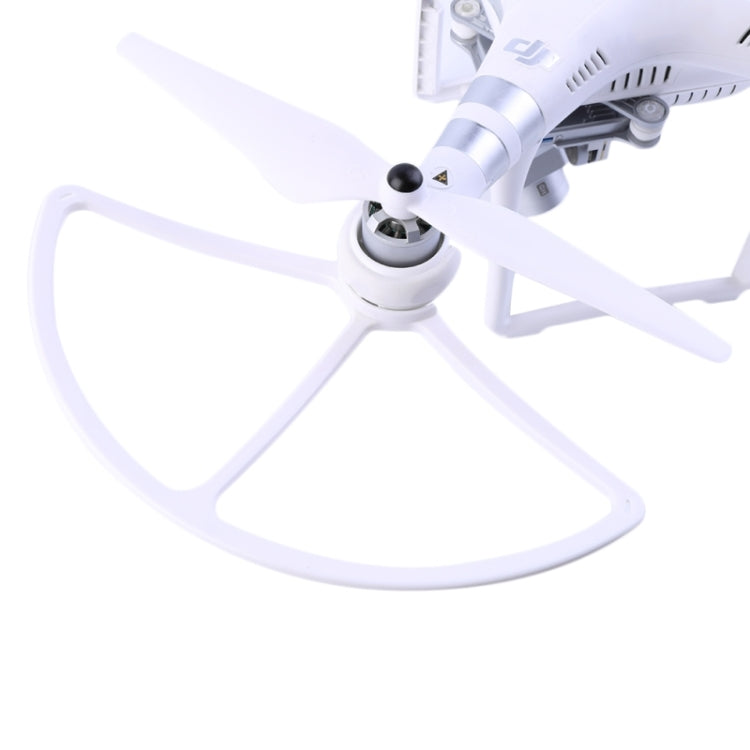 4 PCS Quick Release Snap On Propeller Prop Guard Protector Adapter for DJI Phantom 3(White)