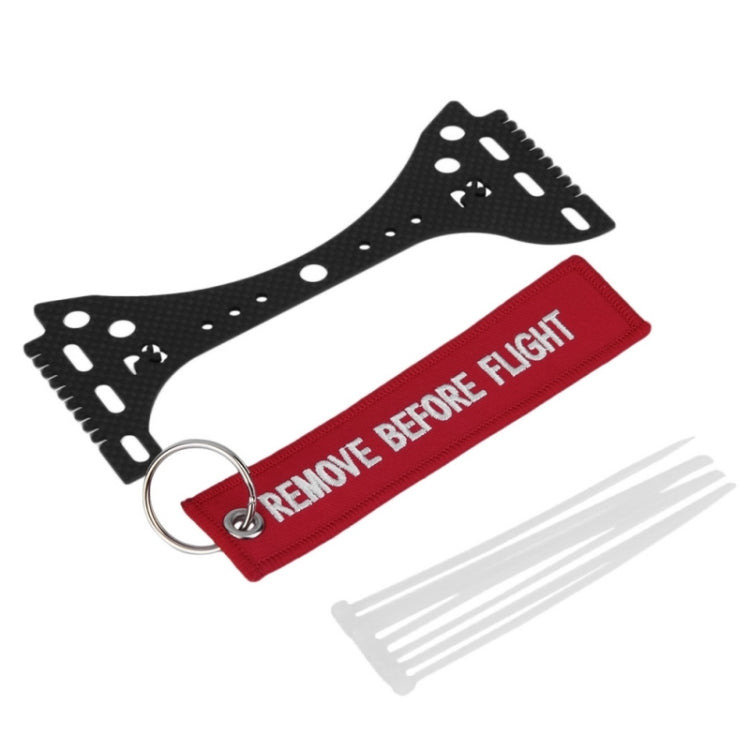 Carbon Fiber Gimbal Camera Guard Protective Board & Strap for Phantom 3