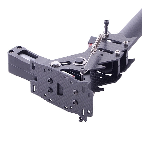 20mm Pipe Clamp HJ-1100P Carbon Fiber Retractable Landing Gear Skid Set for DJI S800 / S800 EVO Multicopters