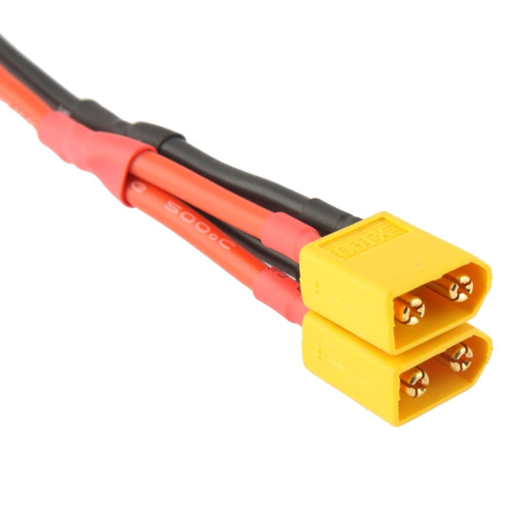 XT60 Parallel Connection Cable / 14# Silicone Battery Cable for DJI Phantom (10cm)