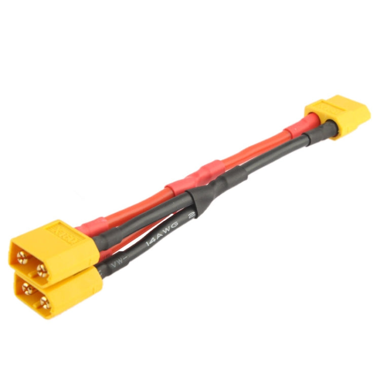 XT60 Parallel Connection Cable / 14# Silicone Battery Cable for DJI Phantom (10cm)