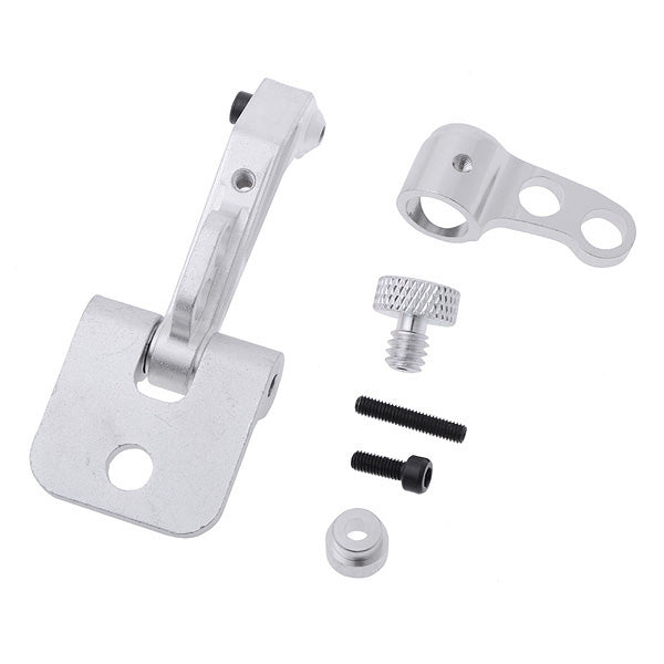 CNC Aluminum Alloy FPV Monitor Mounting Bracket for DJI(Silver)