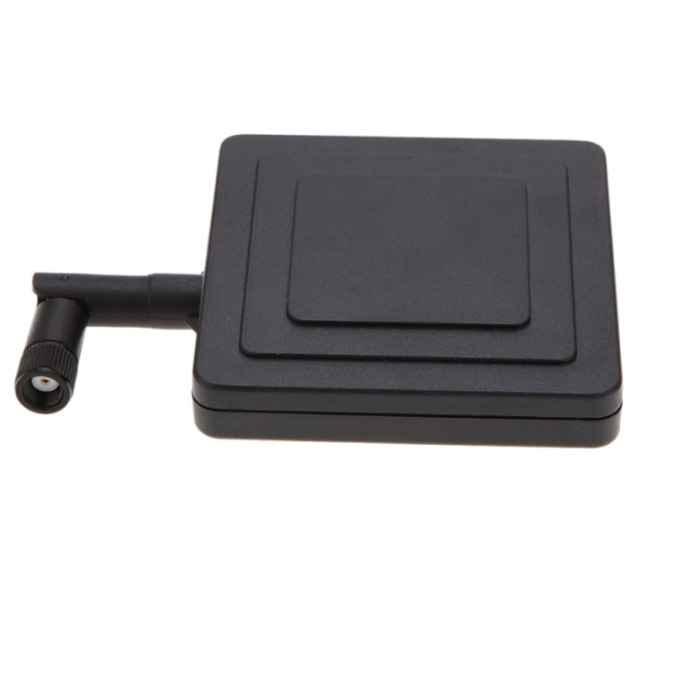FPV 5.8G 11dBi 360 Degree Rotating Panel Wi-fi Antenna for DJI Phantom 2 Vision+ / Fixed-wing / Multicopter and RC Car Models(Black)