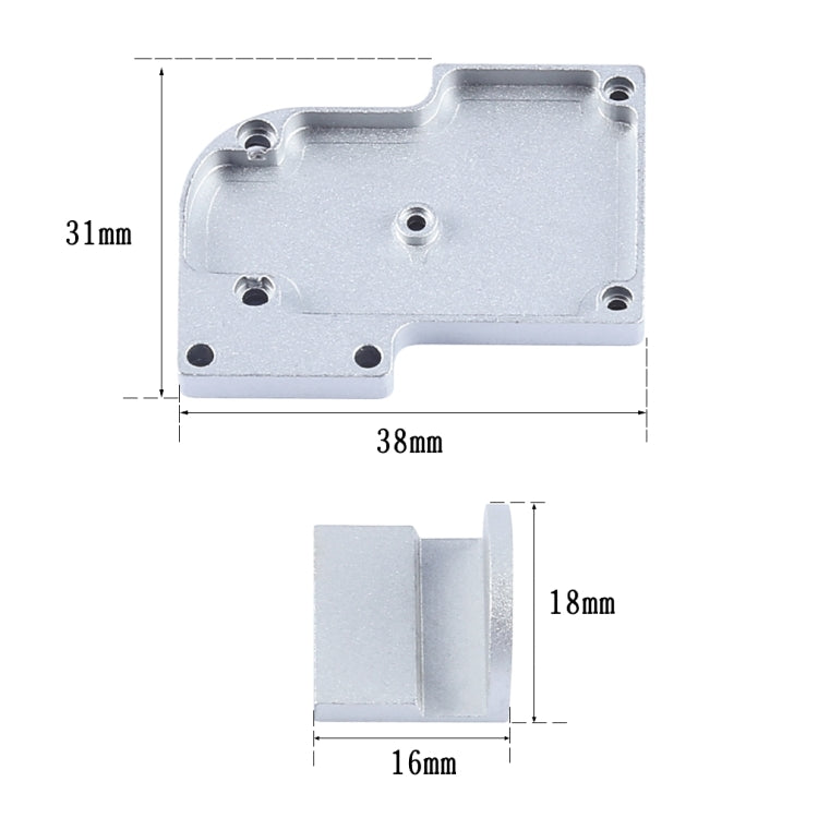 Gimbal Crash Protector Ribbon Cable Saver for DJI Phantom 3 Series(Silver)