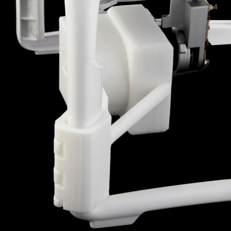 3D Printing Gimbal Stable Landing Gear Fixer Camera Lens Cover for DJI Phantom 3(White)