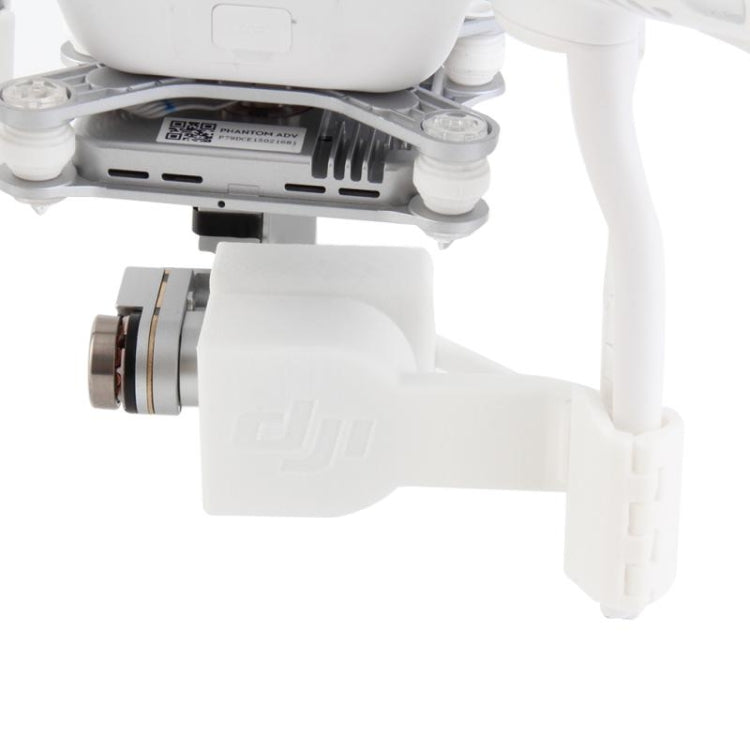 3D Printing Gimbal Stable Landing Gear Fixer Camera Lens Cover for DJI Phantom 3(White)
